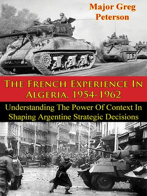 cover image of The French Experience In Algeria, 1954-1962